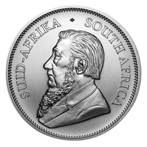 moneda krugerrand 1 onza plata 2024