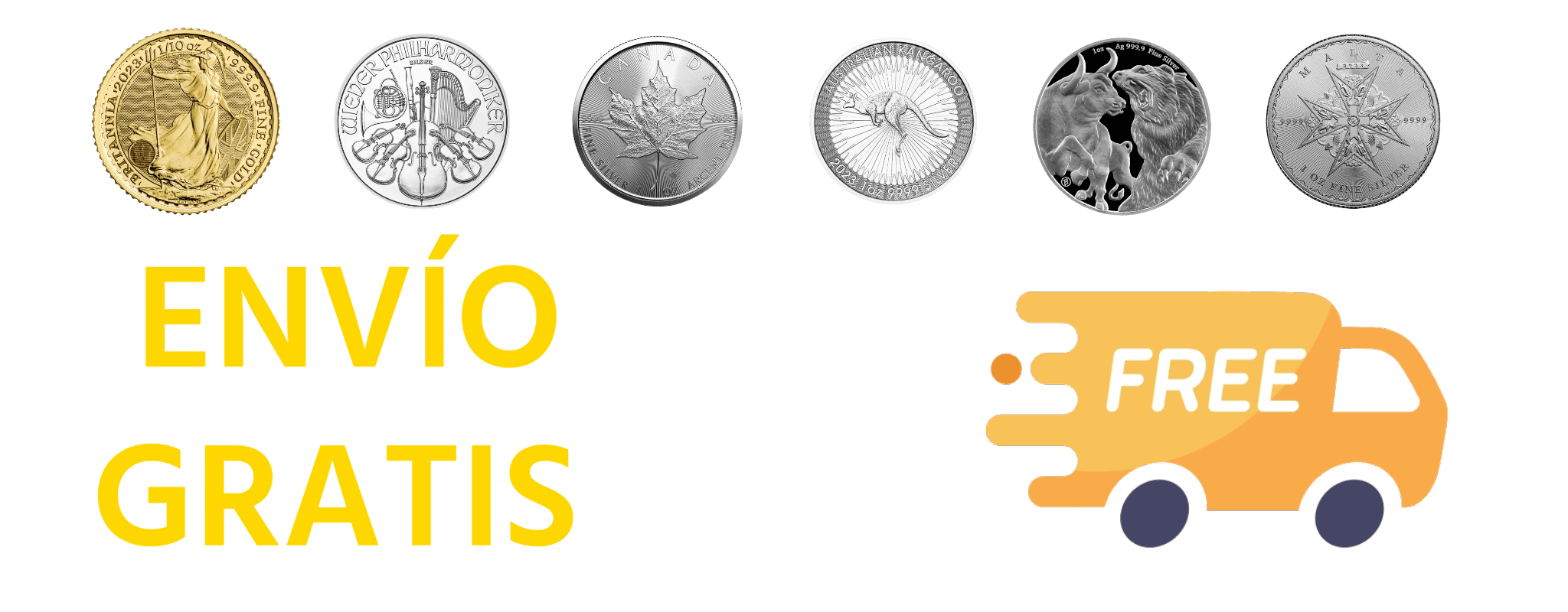 envio-gratis-oro-y-plata inversion monedas