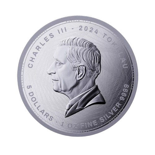 Moneda de PLATA pura 1 onza MAGNUM OPUS 2024 - Imagen 2