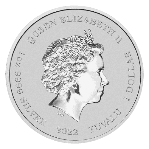 Moneda de PLATA pura 1 onza THE PHANTOM 2022 - Imagen 2