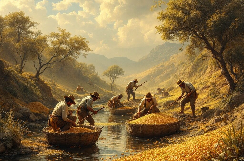 El oro y la fiebre que cambió el mundo: La fiebre del oro de California