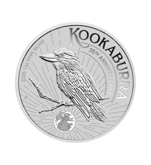 Moneda de PLATA pura 1 onza Kookaburra de Australia 2025