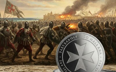 La Moneda Cruz de Malta: Un Símbolo de Resiliencia Forjado en el Gran Sitio de 1565