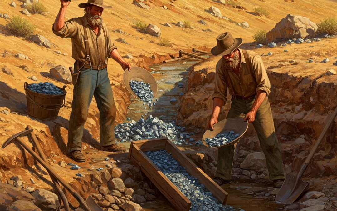 La ‘Maldita Cosa Azul’: ¡Cuando los Mineros de Comstock Despreciaban la Plata que los Hizo Ricos!