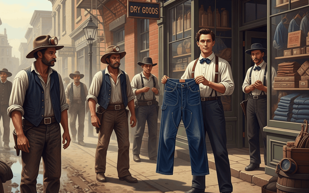 ¿Pico y Pala o Vender Vaqueros? La Verdadera Fiebre del Oro de Levi Strauss y los Emprendedores Visionarios