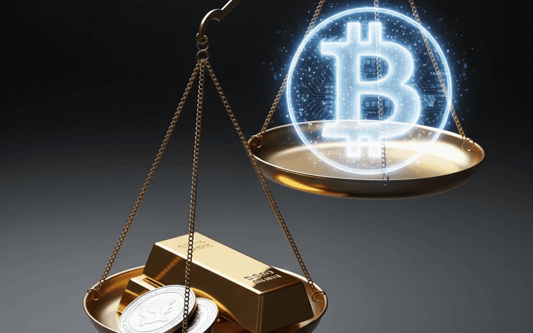 Oro y Plata vs. Criptomonedas: ¿Por Qué los Metales Preciosos Siguen Siendo el Refugio de Valor Superior?