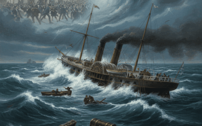 El S.S. Central America: El Hundimiento del «Barco de Oro» que Desató el Pánico Financiero de 1857