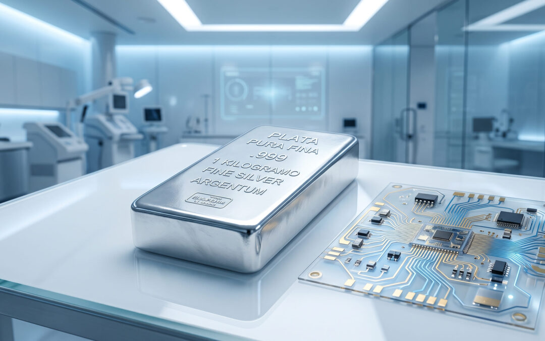 El guardián invisible: Por qué la biomedicina y la robótica del futuro devoran toneladas de plata